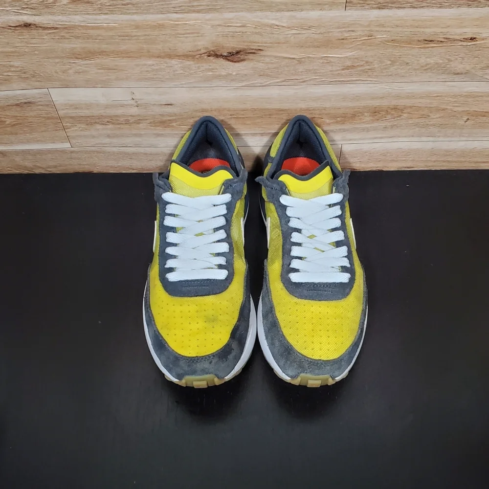 Nike Waffle One GS Go The Extra Smile Yellow Shoes Kids Boys Size 5Y_6